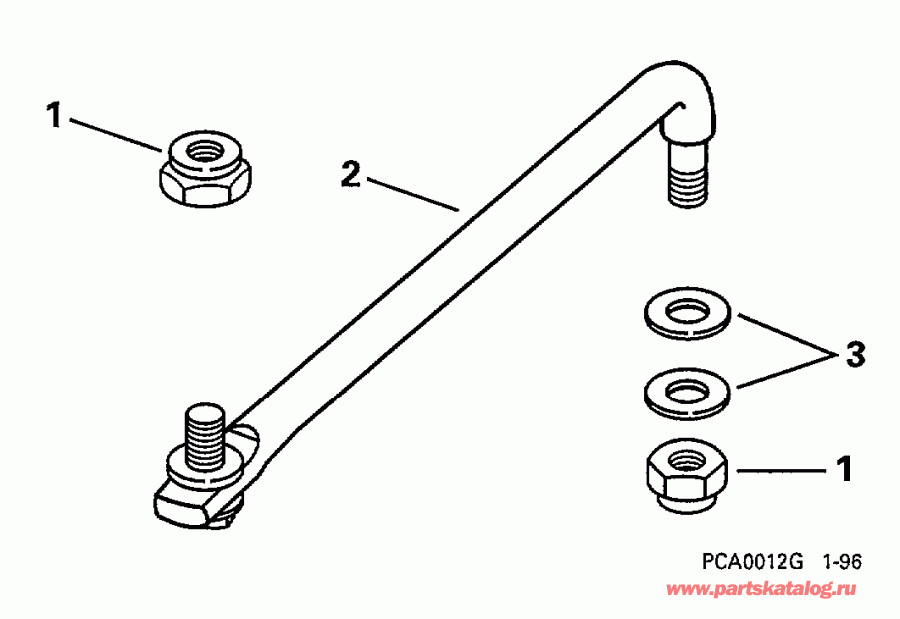  EVINRUDE E225TZEUD 1997  - ee������ ����������� Kit / eering Link Kit