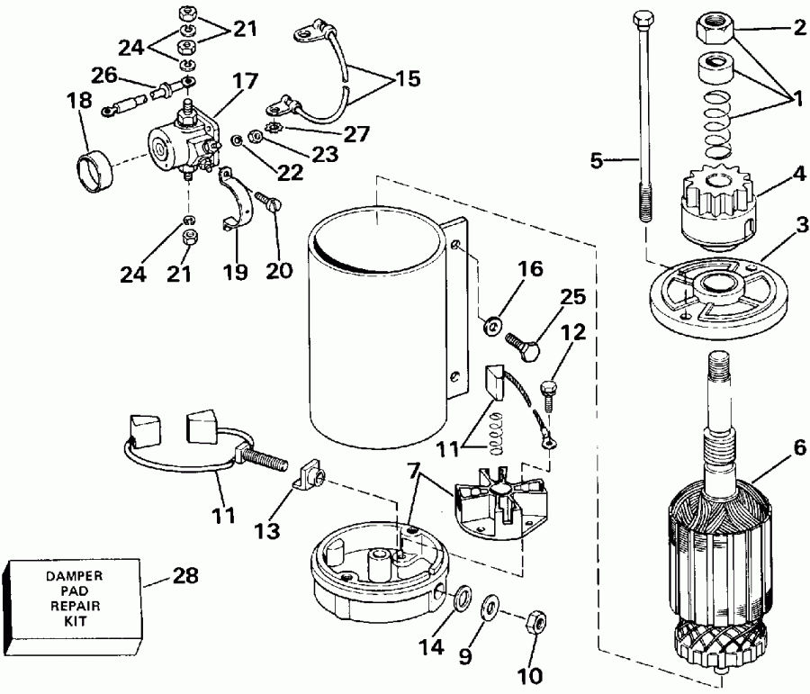 �������� ��������� ����� Evinrude E30TEEUD 1997  - ank��� & ������� - ankshaft & Piston