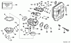 ���������� - 35 H.p. (Carburetor - 35 H.p.)