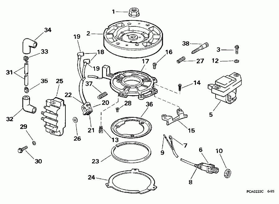 �������� ����� Evinrude E4RLEUC 1997  - nition