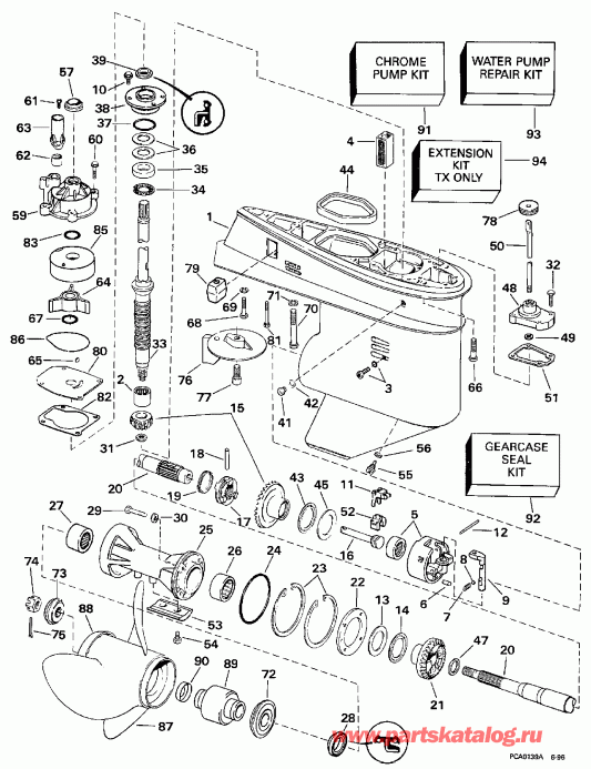 ��������� Evinrude E50ELEUR 1997  - arcase