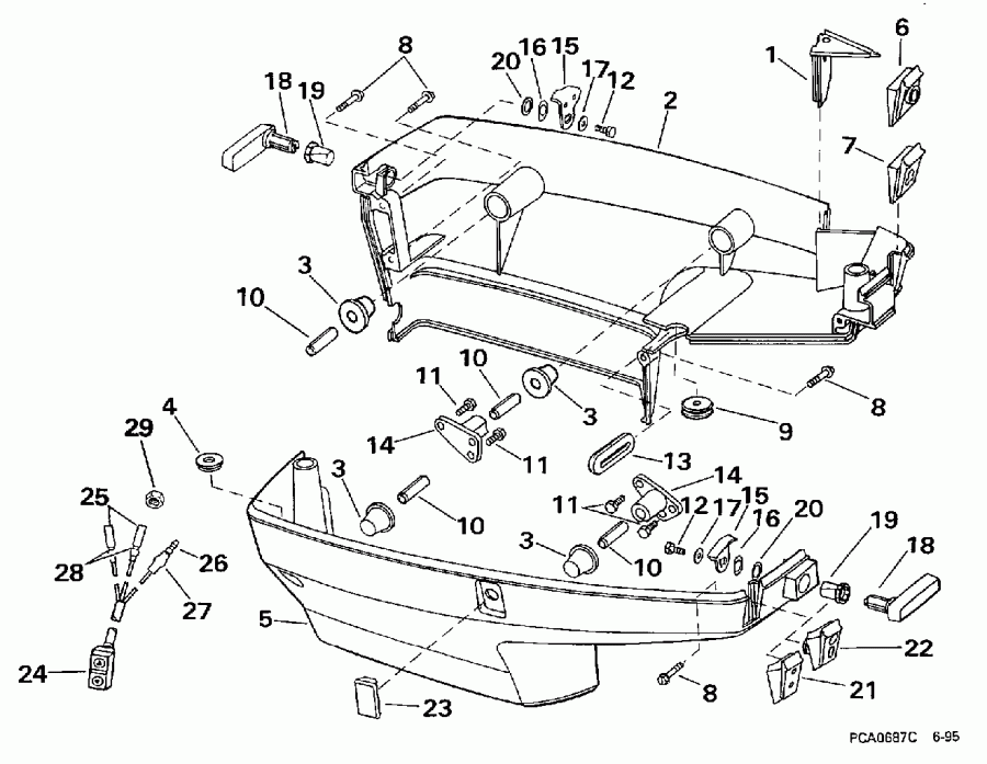 ��������� Evinrude E50ESLEUR 1997  - wer ������ ��������� (�����)