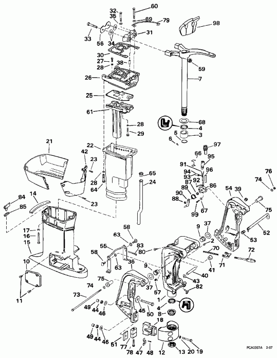 �������� ��������� ����� ������� E50TTLEUR 1997  - dsection / dsection