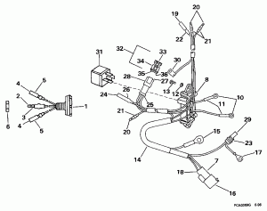 ���������������� ��������� ������� ��������� (Power Trim/tilt Electrical)
