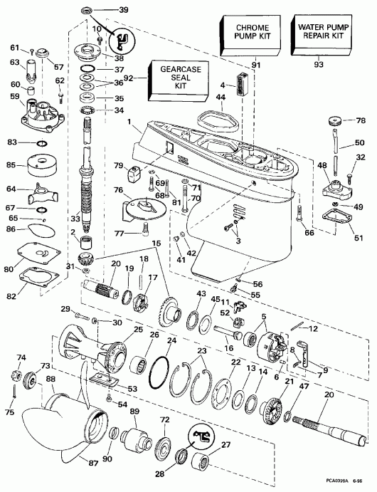 ����� Evinrude E60TTLEUA 1997  - arcase - arcase