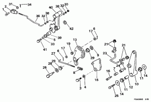 ������������� & ����������� ��������age (Shift & Throttle Linkage)