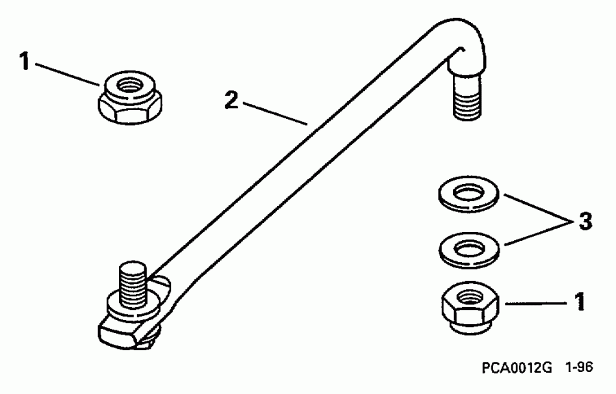 �������� ��������� ����� EVINRUDE E70TLEUM 1997  - ee������ ����������� Kit With Trim & Tilt