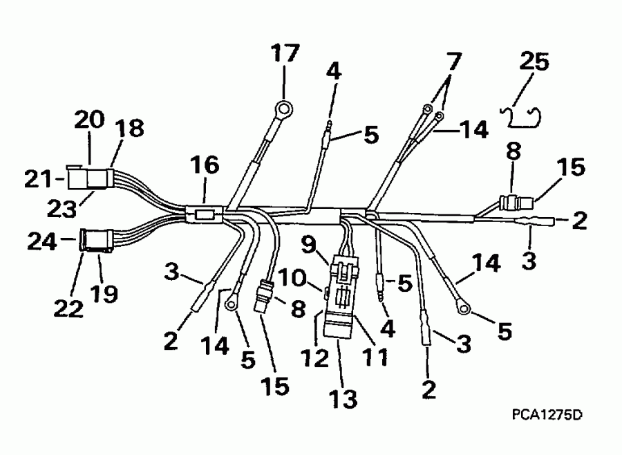  Evinrude HE10FTLEUR 1997  - tor Cable - tor ������