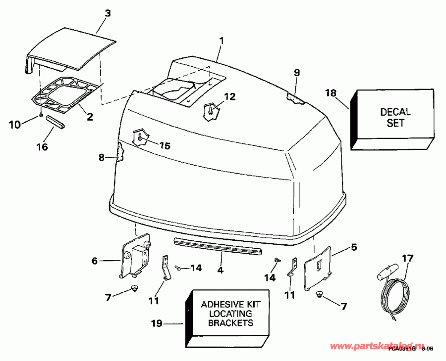 ��������� Evinrude HE130TXAUM 1997  - Johnson