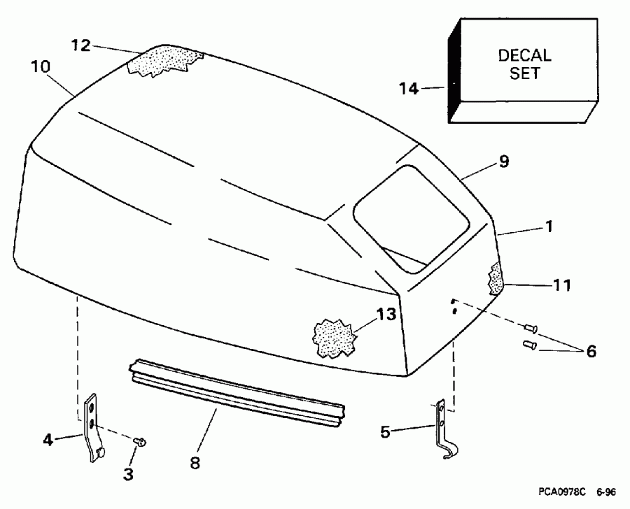 �������� ����� EVINRUDE HE15KCF 1997  - Johnson / Johnson