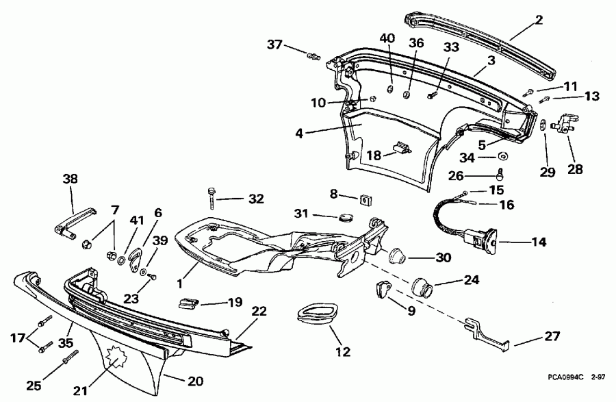 ��������� ����� EVINRUDE HE15RPLW 1997  - wer ������ ��������� (�����)