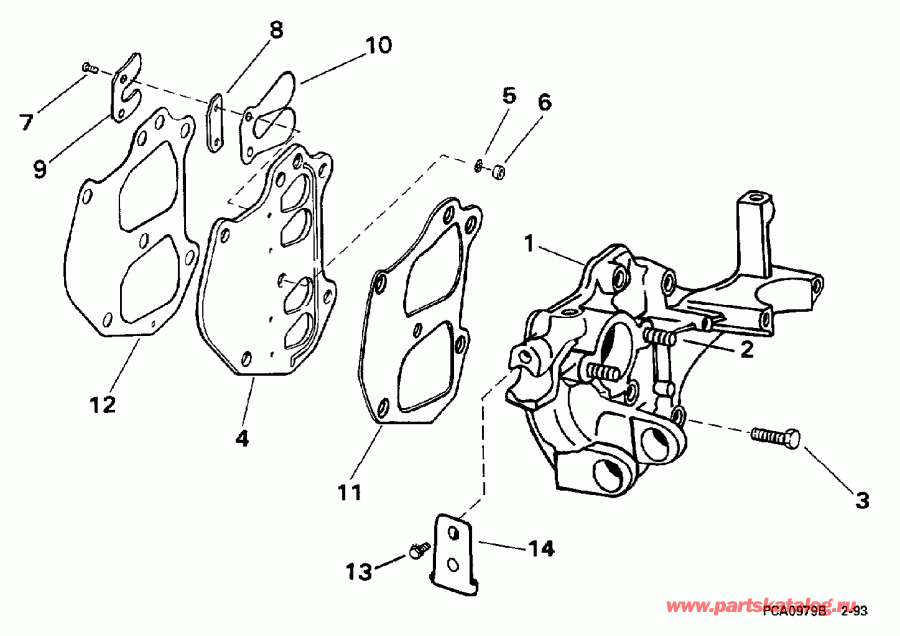  ������� HE55WMLZ 1997  - rottle ��������� �������� - rottle Linkage