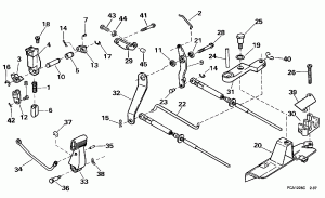 ������������� & ����������� ��������age (Shift & Throttle Linkage)