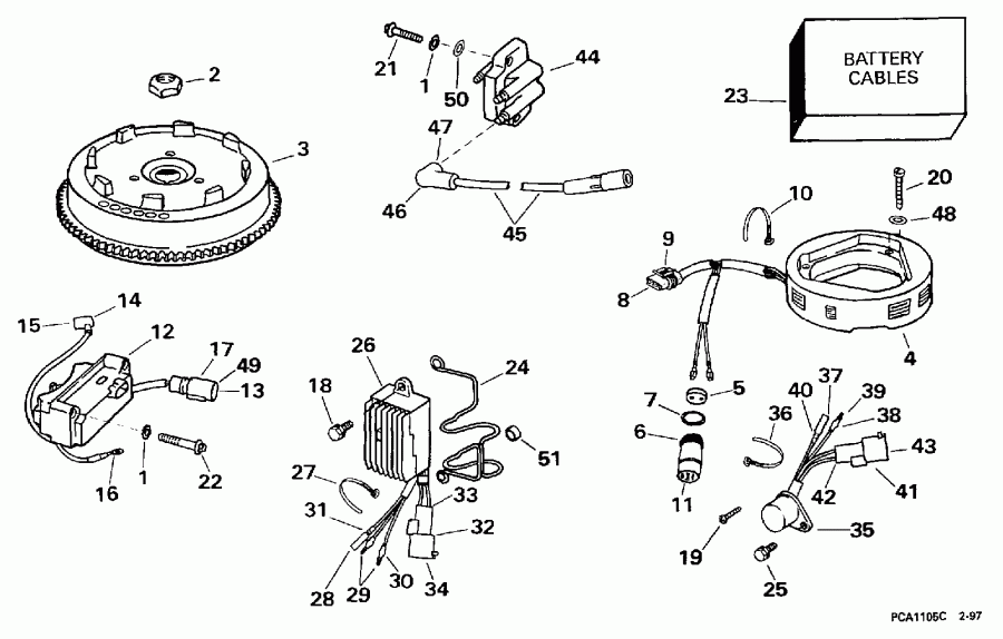  EVINRUDE L10FRELEUA 1997  - Electric - Electric