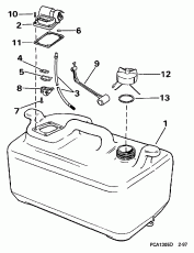 ��������� ��� - 6 ������ (Fuel Tank - 6 Gallon)