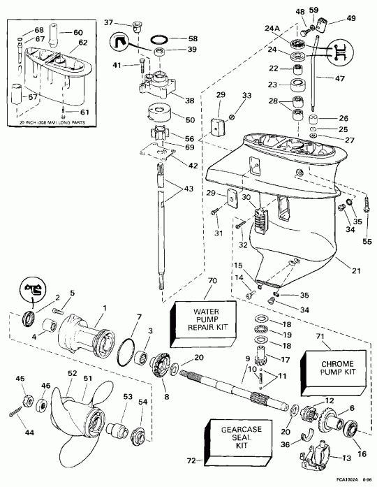 ��������� ��������� Evinrude SE10RPT 1997  - arcase