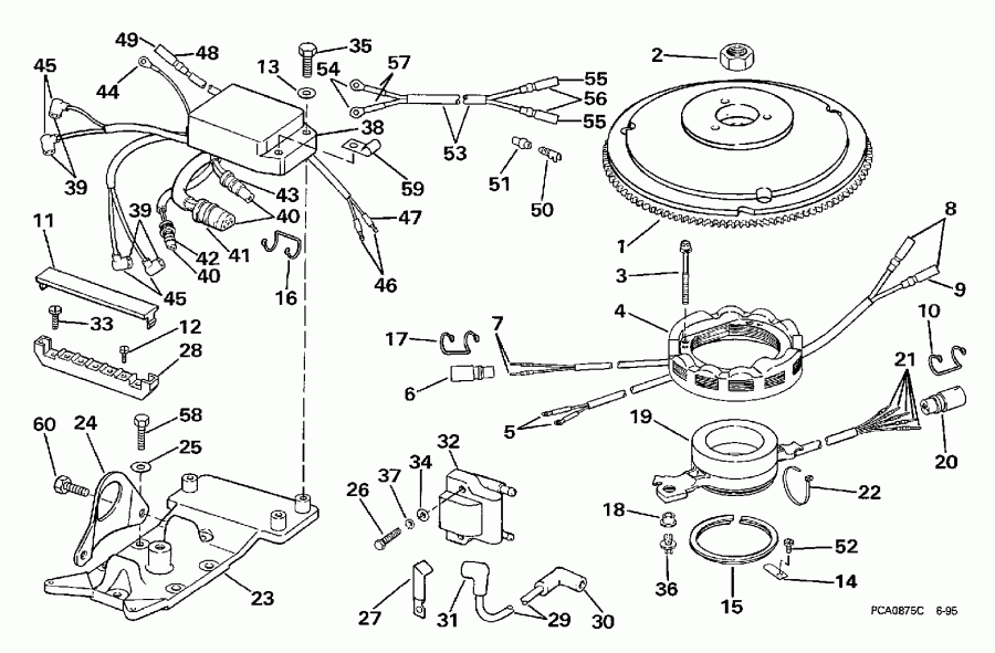 ��������� Evinrude SE125RWYJ 1997  - nition System