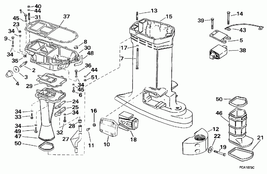 ��������� ��������� ������� SE125WTPLJ 1997  - haust ������ / haust Housing