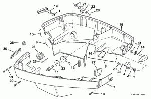 ������ ������ ��������� (Lower Engine Cover)