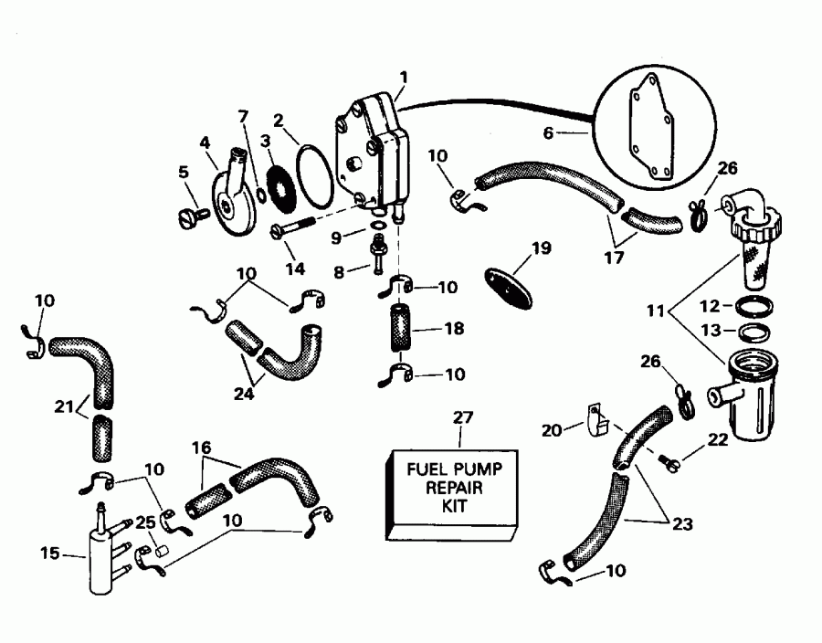 �������� ����� EVINRUDE SE125WTPXJ 1997  - arter Motor