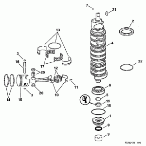 �������� & ������ (Crankshaft & Pistons)