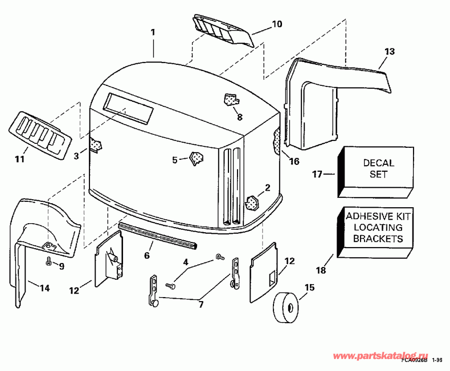 ��������� Evinrude SE150WTPLT 1997  - Johnson