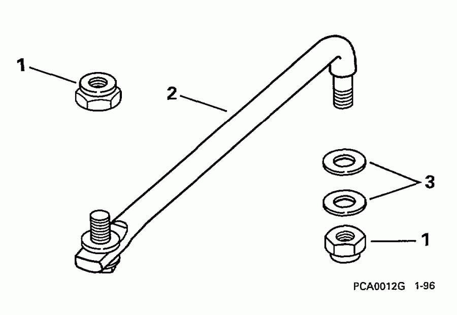 ��������� EVINRUDE SE150WTPXT4 1997  - eering Link Kit / ee������ ����������� Kit