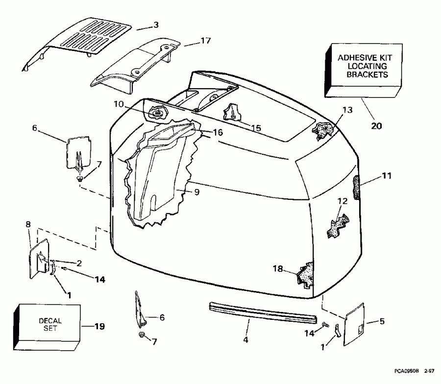 ��������� Evinrude SE200WTPLS 1997  - Evinrude