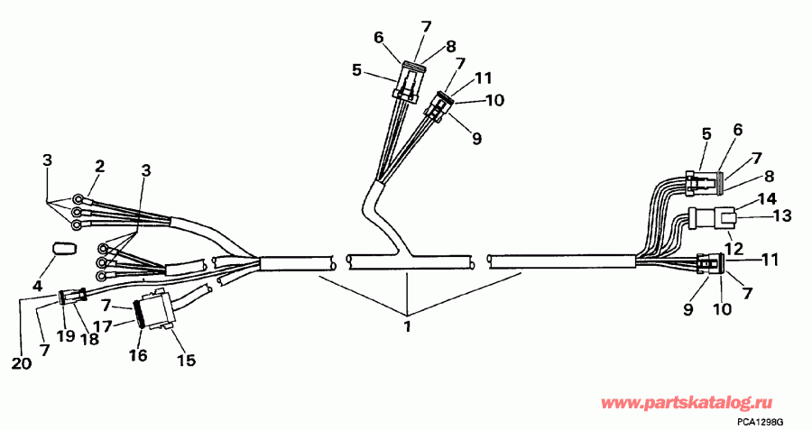 �������� ��������� ����� EVINRUDE SE200WTPLS 1997  - 20 ��� - 20 Ft.