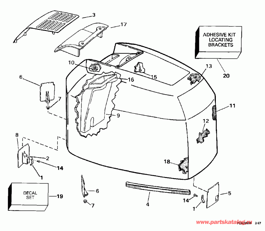  ������� SE200WTPXS 1997  - Evinrude - Evinrude
