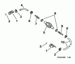 ��������� ����� & ��������� ����� 5 / 16 ���� I.d. (Fuel Hose & Primer Bulb 5/16 In. I.d.)