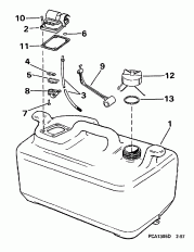 ��������� ��� - 6 ������ (Fuel Tank - 6 Gallon)