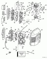  &   (Carburetor & Intake Manifold)