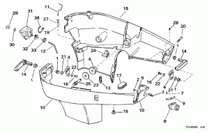 ������ ������ ��������� (Lower Engine Cover)