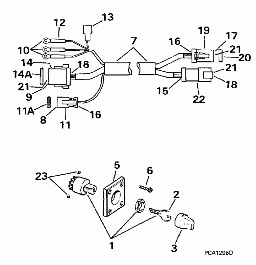 ��������� ����� Evinrude BE50RLECR 1998  - 40te, 40ttl