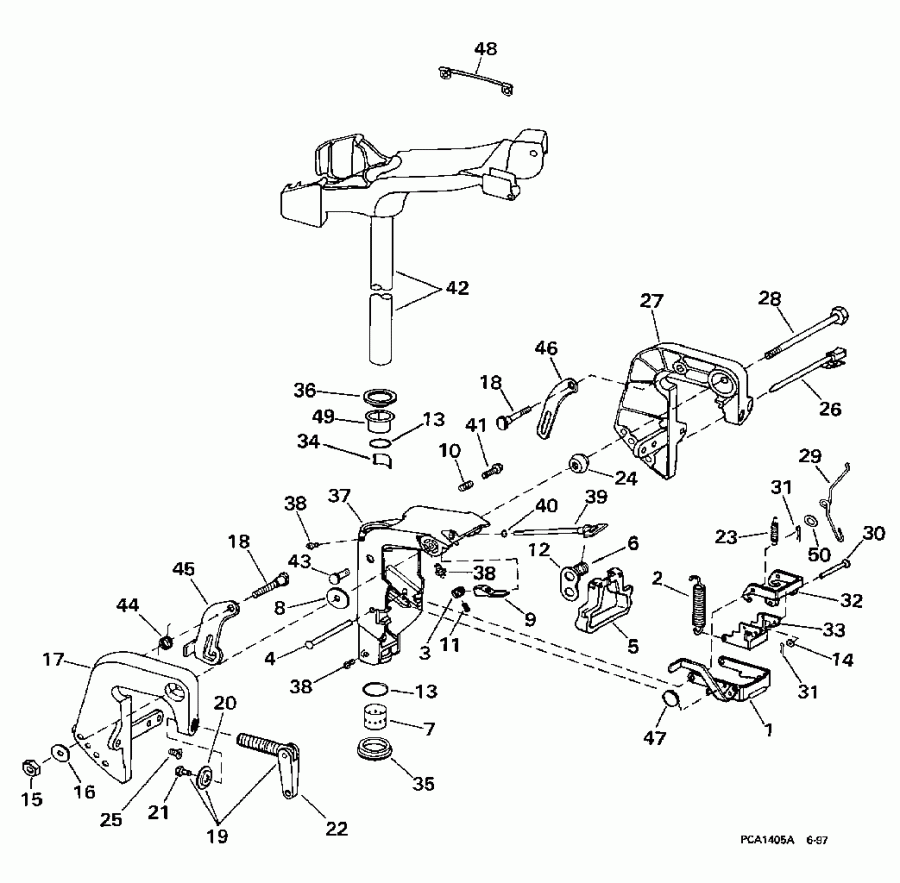 ����� Evinrude BE5FRBECC 1998  - dsection