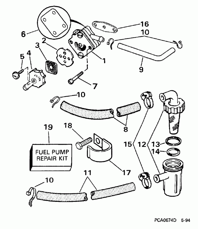 ��������� EVINRUDE BE8RCLT 1998  - el �����