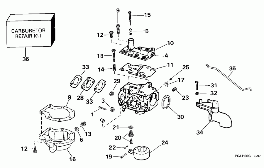 �������� ��������� ����� ������� E10FOECA 1998  - rburetor