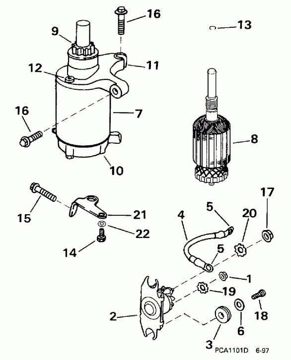  ������� E10FRELECM 1998  - arter Motor & Solenoid - arter Motor & Solenoid