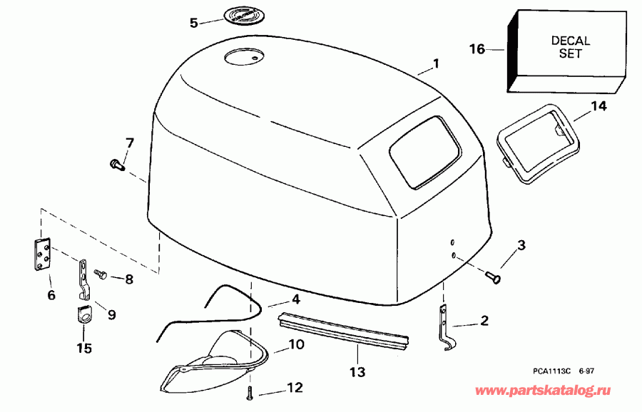  Evinrude E10FRLECM 1998  -  Evinrude / Evinrude
