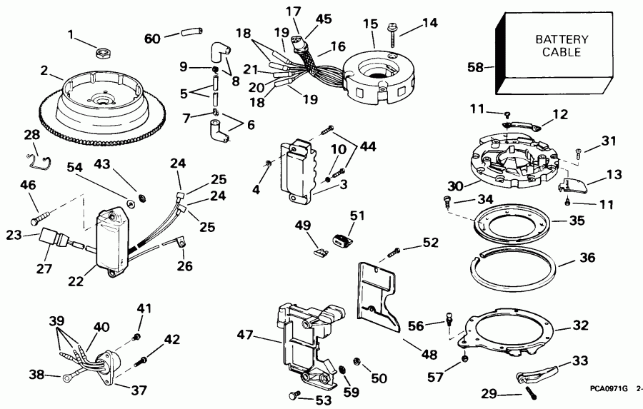 �������� ��������� ����� EVINRUDE E10RELECC 1998  -  Electric - Electric