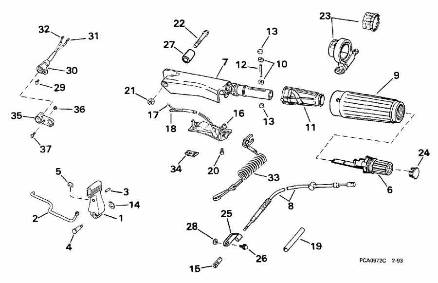 ��������� ��������� ������� E10SELECC 1998  - ee������ & ������������� Handle - eering & Shift Handle