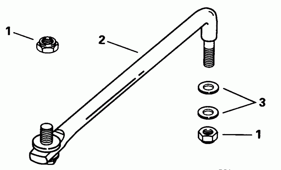  Evinrude E115ELECM 1998  - ee������ ����������� Kit / eering Link Kit