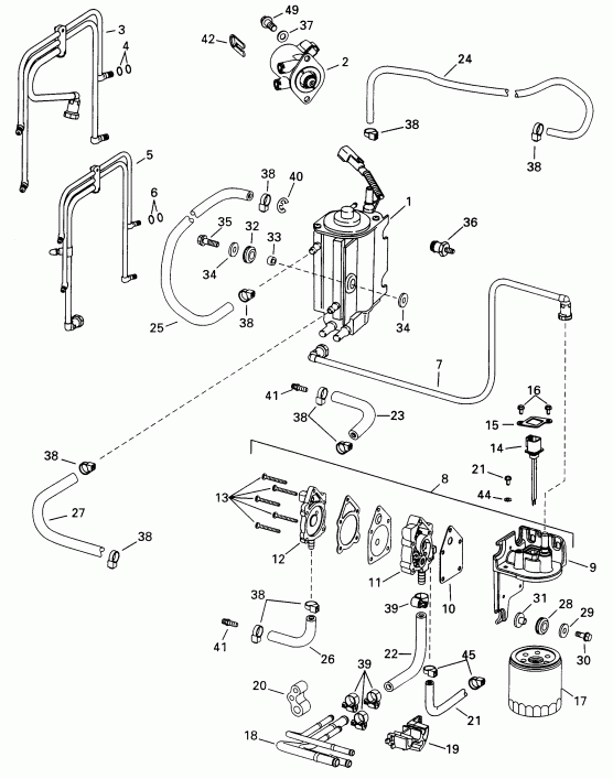 ����� Evinrude E115FTLECS 1998  - el Components / el Components