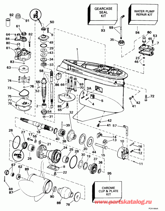 ��������� EVINRUDE E115FTLECS 1998  -  Fsx Models