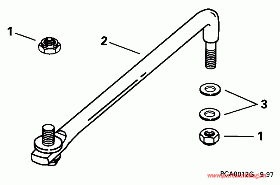 ��������� ����� EVINRUDE E115FTLECS 1998  - ee������ ����������� Kit / eering Link Kit