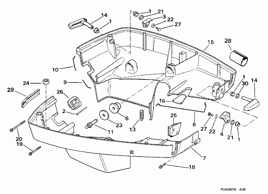 ��������� �������� ����� ������� E130TLECE 1998  - wer Engine Cover / wer ������ ��������� (�����)