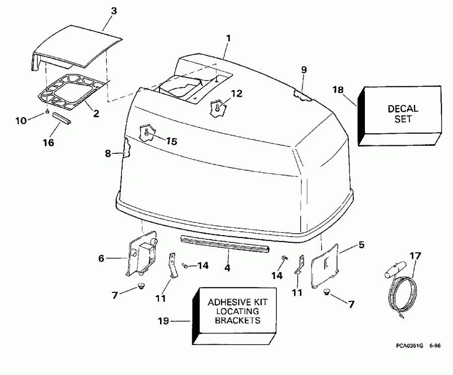 ����� EVINRUDE E130TXACB 1998  - Johnson /  Johnson
