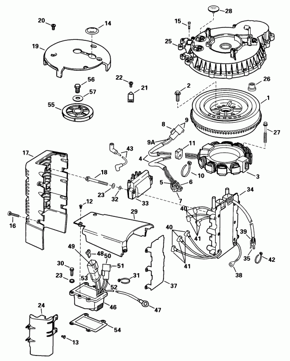  EVINRUDE E150EXECD 1998  - nition System - nition System