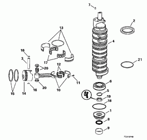 �������� & ������ (Crankshaft & Pistons)
